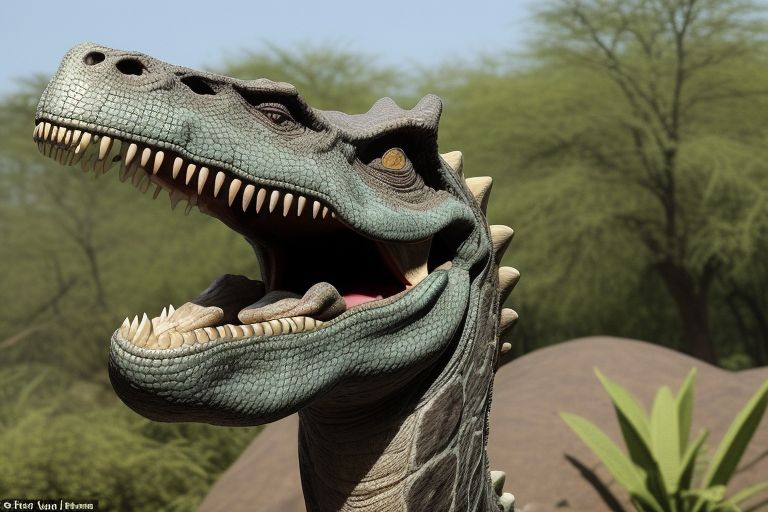 dinosaur with 500 teeth