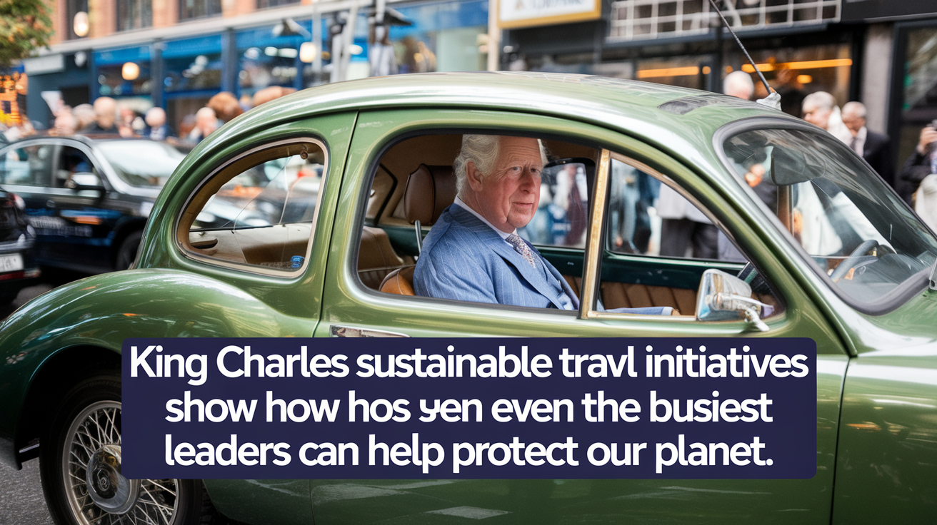 King Charles Sustainable Travel Initiatives